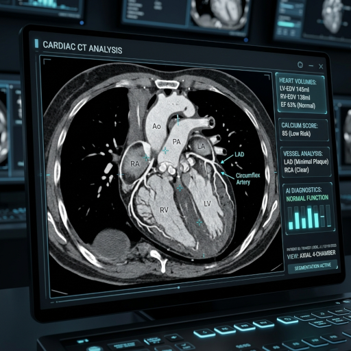 Cardiac CT scan analysis demo